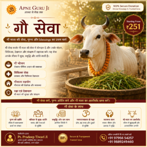 गौ सेवा – divine service for sacred cows
